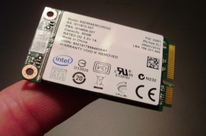 Intel 310 80GB MiniPCIe SSD