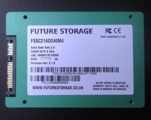 Future Storage 240GB SATA 3 SSD - SandForce Makes Strides Worldwide
