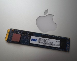 OWC Mercury Aura Pro Express 6G SSD First Pictures ! (MBA 2012 Ver.)