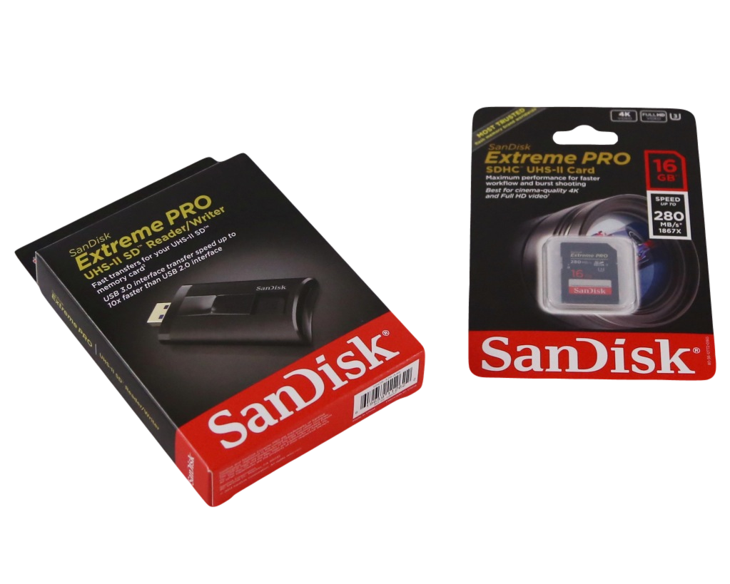 SanDisk Extreme PRO SD UHS-II USB 3.0 Card Reader / Writer