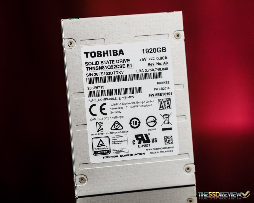 Toshiba HK4R Enterprise SSD Review 