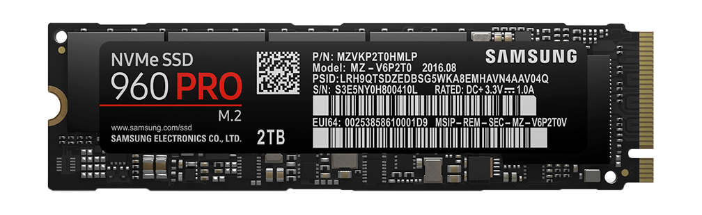 Samsung 960 EVO Disque Flash SSD NVMe 250 Go - Third Party