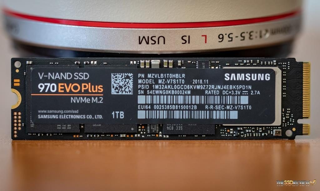 Samsung 970 EVO Plus V-NAND SSD Specifications and Datasheet