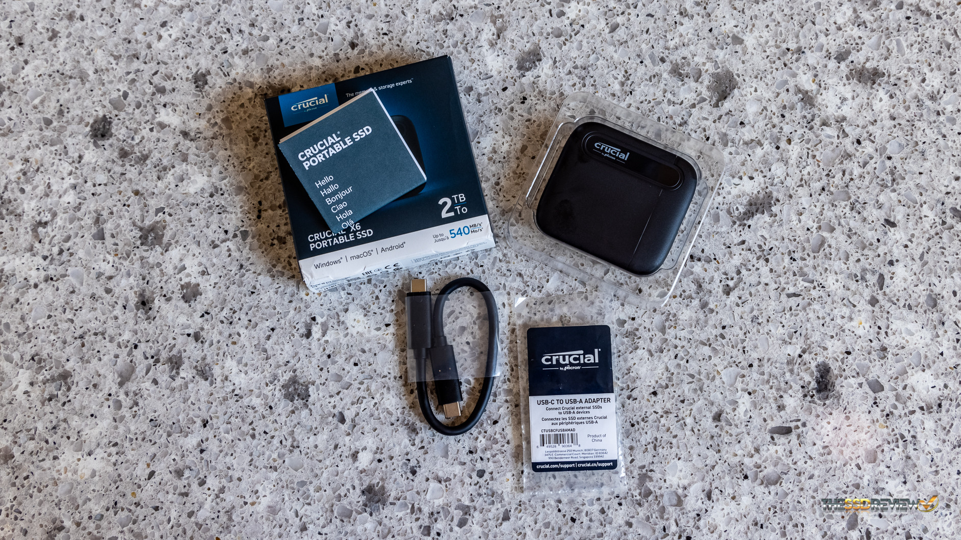 Crucial X6 1TB Portable SSD - Disassembly - What's Inside? 