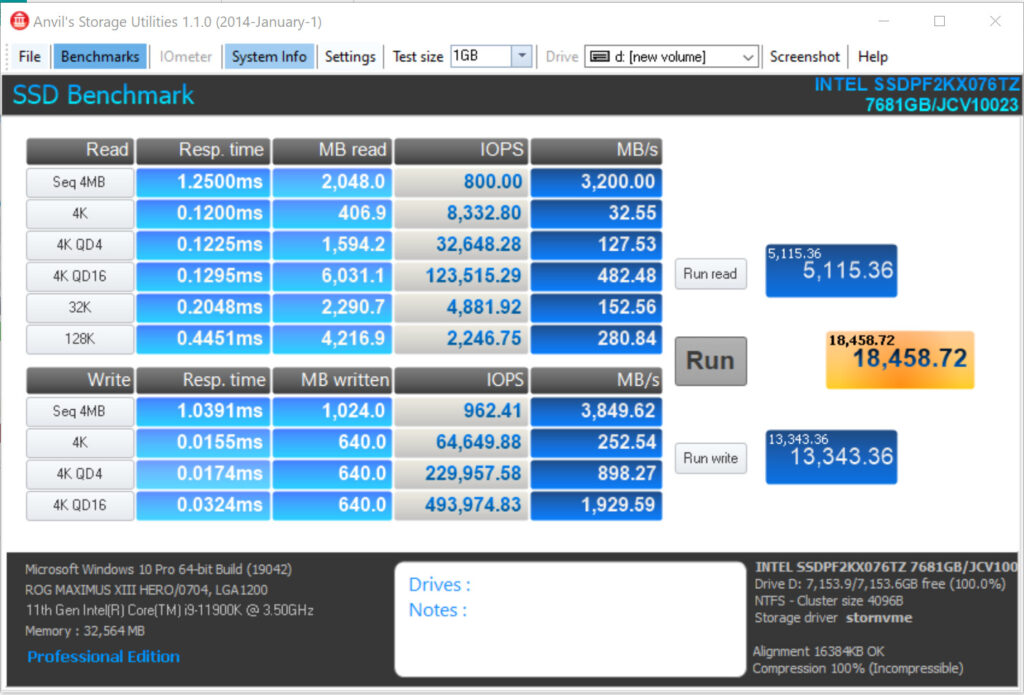 Intel D7 P5510 8tb Pcie 4 Nvme Data Center Ssd First Look Intel Offers Promising Gen 4 0353