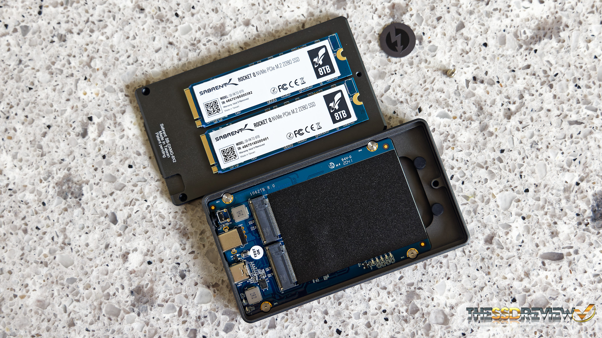 Sabrent commercialise un SSD externe de 16 To