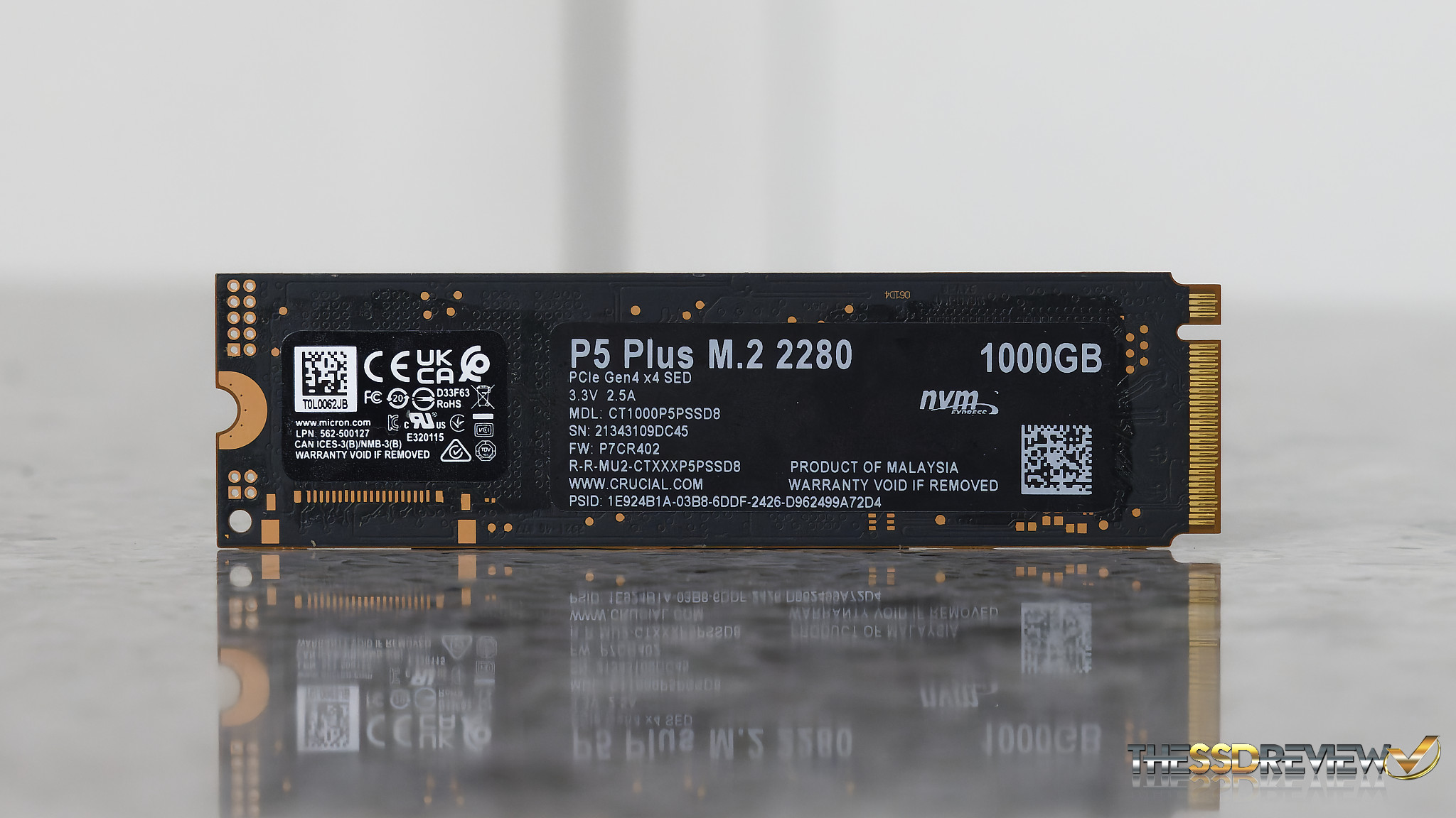 Crucial P5 Plus 1TB GEN4 NVME SSD Review & Benchmarks 