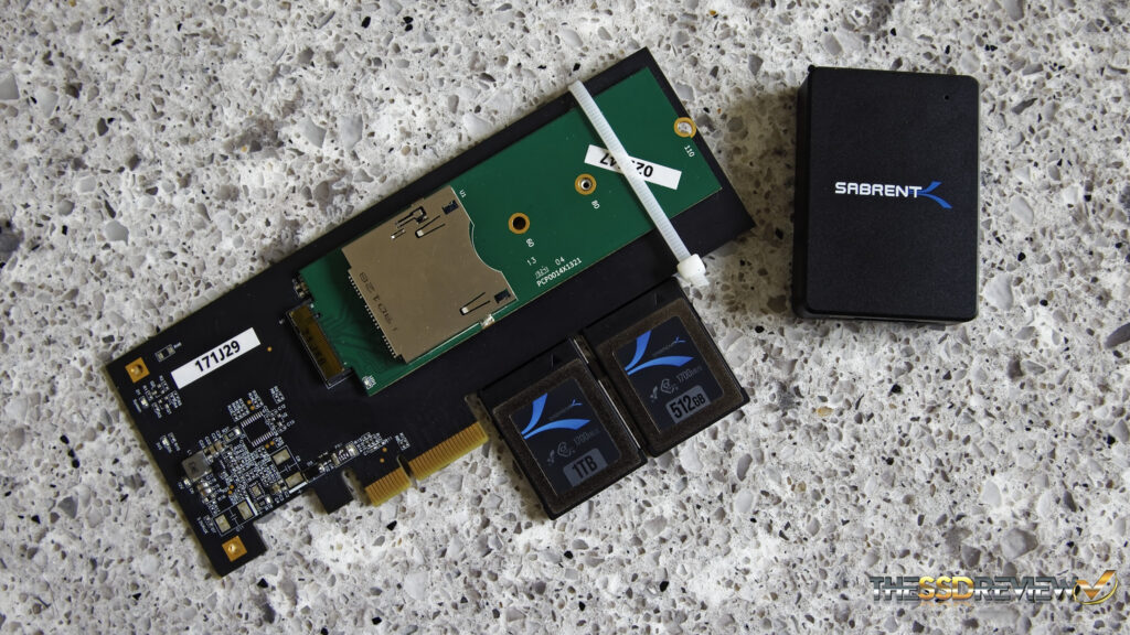 Sabrent Rocket CFX CFExpress Type B Memory Card And Reader Review ...