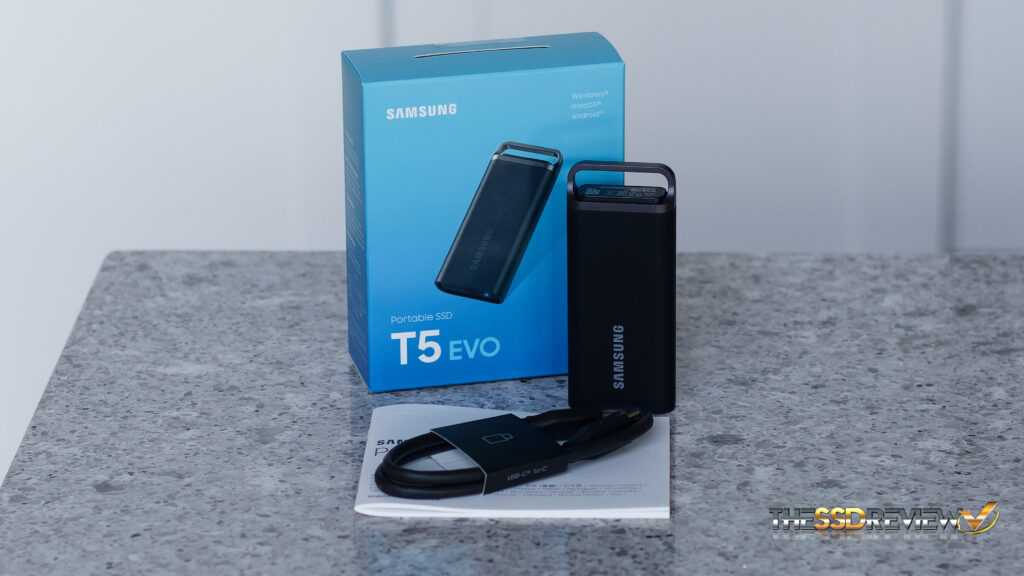 Samsung 8tb T5 Evo Portable Ssd Review The Ssd Review